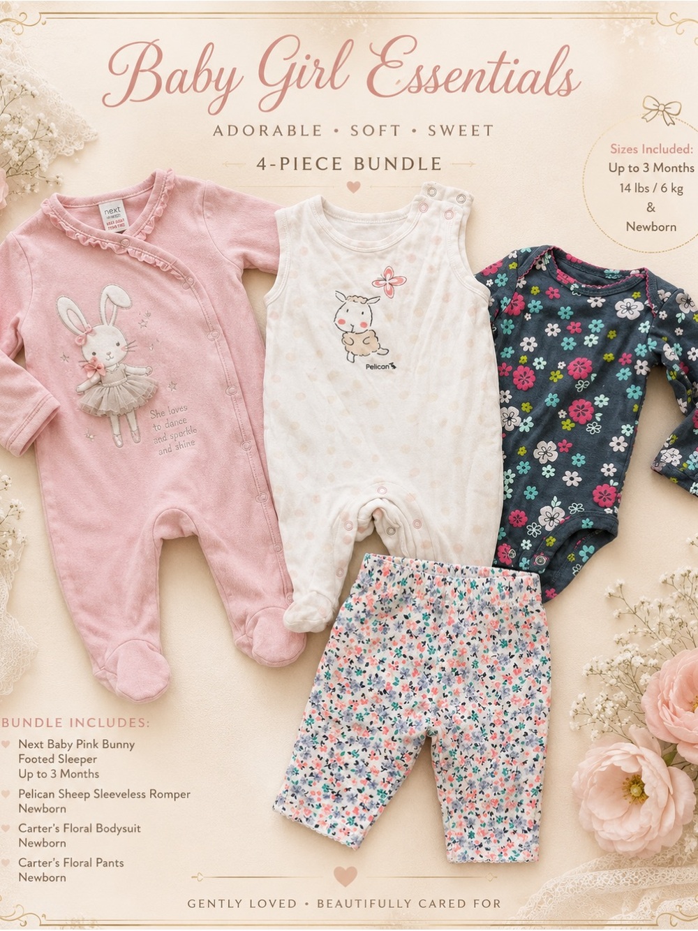 Baby bundle NB - 3 months